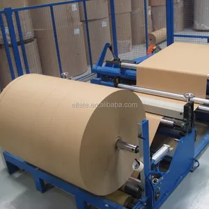 Máquina de rebobinado de corte de rollo de papel Simple, superventas, ESM-LS1600mm