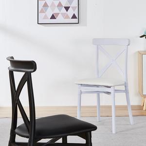 Precio bajo plástico Silla <span class=keywords><strong>X</strong></span> Cruz volver sillas de plástico PP maestro silla de plástico - Product Image 2