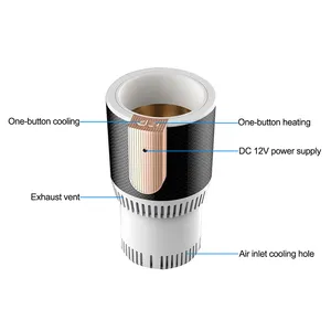 Car Hot and Cold Cup Portable Hot Cup Drink Holder Beverage Can Cooler