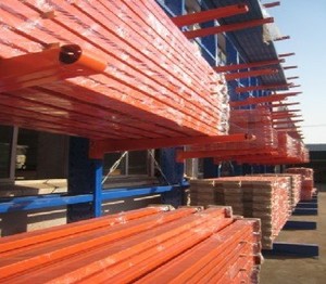Özelleştirilmiş hafif konsol rafı depo konsol boru rafı fabrika rafları - Product Image 6