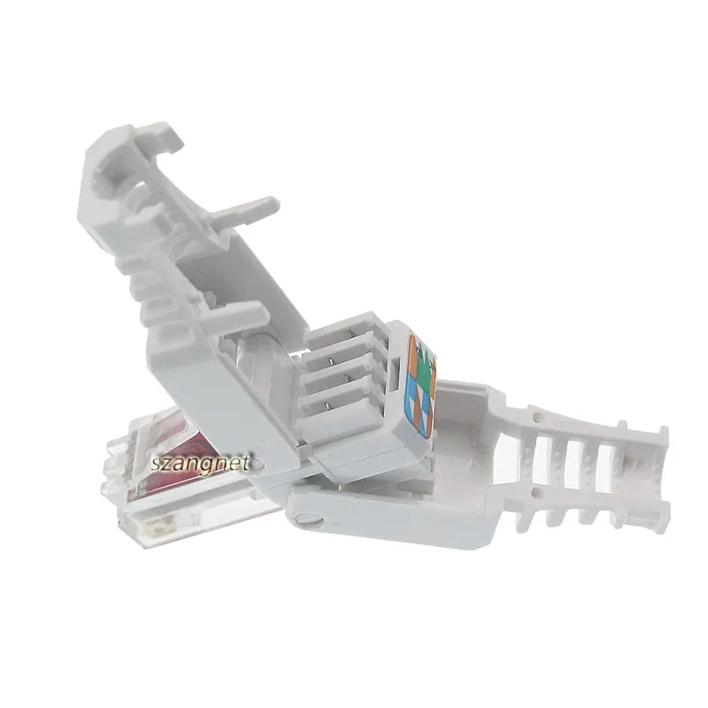 Toolless 8p8c Cat.6 Connectors UTP RJ45 Tool-less Cat 6 Modular Connector Plug