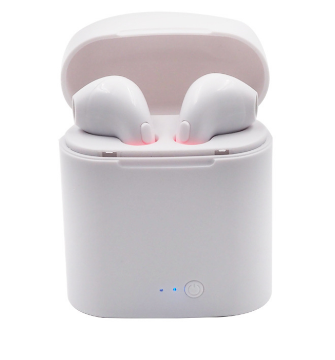 I7s I12 наушники-вкладыши TWS с наушники Беспроводная стерео гарнитура спортивные наушники для мобильных устройств громкой связи Bluetooth гарнитура для наушников с микрофоном зарядным устройством