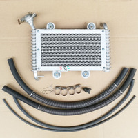 200cc 250CC ATV radiador Assy para la mayoría chino adultos ATV BASHAN LONCIN ZONGSHEN LIFAN motor