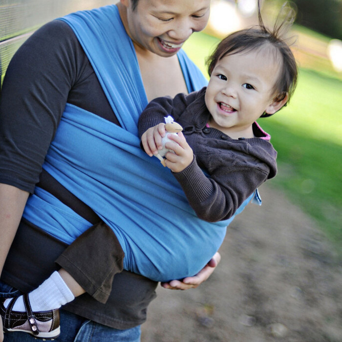 Zogift Bébé Produits/Bébé Wrap Sling/<span class=keywords><strong>Porte</strong></span>-Bébé Sling pour Nouveau-Né Garçons et Filles - Product Image 2