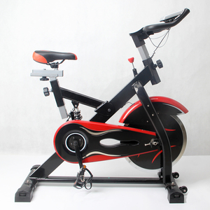 Cyclette Professionale da Palestra con Telaio in Acciaio, Bici da Spinning per Casa con Resistenza a Contatto Diretto e <span class=keywords><strong>Volano</strong></span> in Ferro da 8KG - Product Image 1