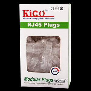 KICO OEM chất lượng cao CAT6 Ethernet LAN Cáp UTP 8P8C với RJ45 cắm nối giá tốt nam nhựa Adaptor Hot Bán thương hiệu - Product Image 3