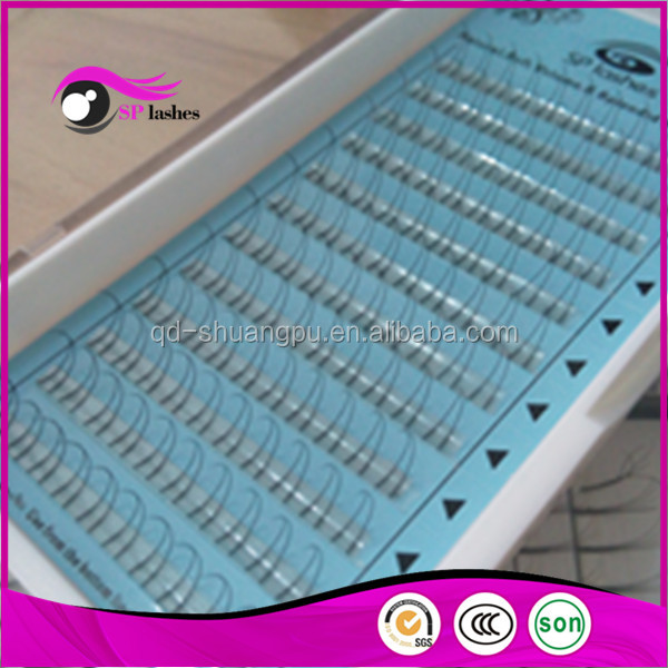 Made In CHINA soie Extension de cils Faux cils de vison 2A synthétique Faux cils
