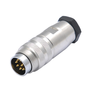 M16 Seri IP67 2 3 4 5 6 7 8 12 14 19 24 Pin M16 Konektor Kedap Air Melingkar - Product Image 1