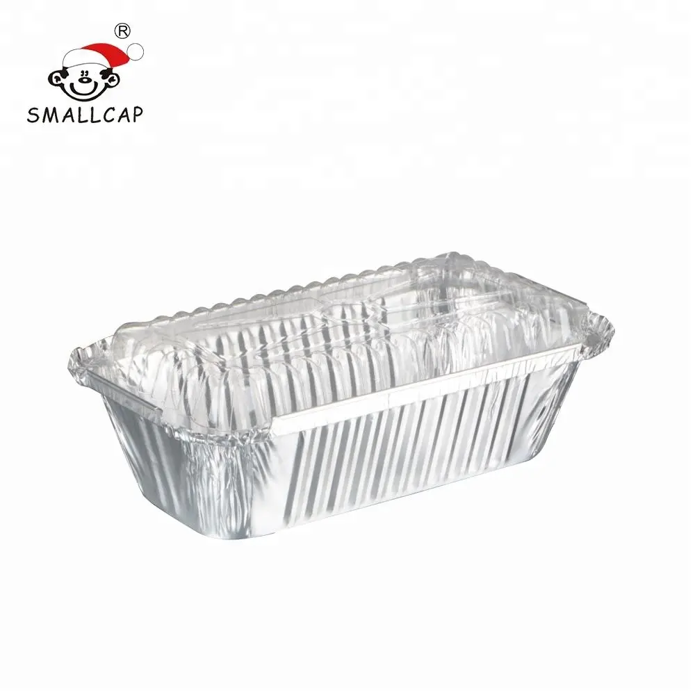 Ca Deksel Takeaway 20X11X5Cm No6A 1.5lb 670Ml 1067 Hot Sales Snelle Voedsel Opslag Containers aluminiumfolie Voedsel Container REC20115I-CA