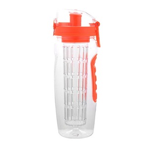 BPA Free <strong>Water</strong> Fruit <strong>Infuser</strong> <strong>Bottle</strong> 32OZ <strong>Water</strong> <strong>Bottle</strong> <strong>Infuser</strong> With Straw - Product Image 5