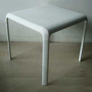 Table de restaurant en <span class=keywords><strong>plastique</strong></span> bon marché, nouvelle conception, empilable, table à manger - Product Image 3