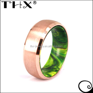 Elija su propio anillo de cazador de incrustaciones de núcleo de resina de camuflaje - Product Image 2