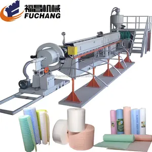 Good plasticity polyethylene foam sheet extrusion machine line sound insulation pearl cotton making machine