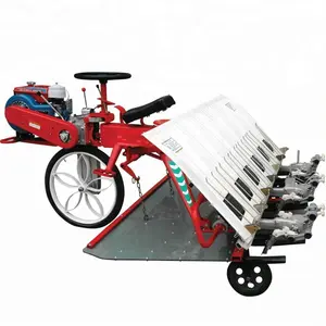 Paddy rice plant 8 rows transplanter machine