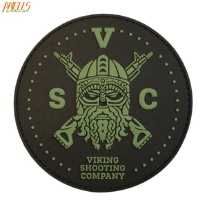 PVC Patches Tùy Chỉnh Thiết Kế Cao Su 3D Hàng May Mặc Nhãn Vá