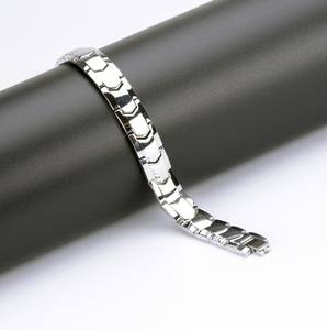 클래식 유니섹스 스테인리스 스틸 건강 팔찌 자석 에너지 웨딩 파티 기념일 패셔너블 골드 주얼리 선물 아이디어 - Product Image 4