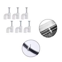 BAOTENG — cordon électrique rond en plastique pvc pour ongles, clip pour câble rond