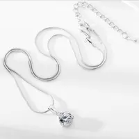 Diezimdg — ensemble collier, boucles d'oreille à clip, parure de bijoux pour femmes mariées, collier avec pendentif rond en zircon cubique 3A