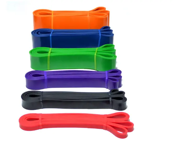 Gym Eco Friendly Latex Single Long Thick Elastic Workout Pull Up Assistance Resistance Bands