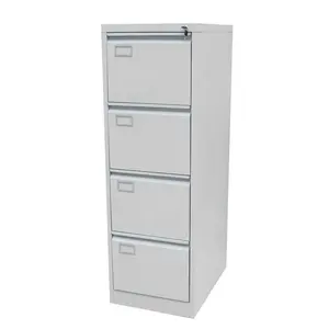 引き出しファイル Suppliers-Office Filing Furniture 4 Drawer Hanging A4 F4 Metal Storage File Cabinet With Lock