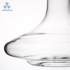 Hochwertige modische benutzer definierte transparente ästhetische handgemachte Premium Kristall bleifreies Glas Geschenk Luxus Rotwein Dekan ter - Product Image 4