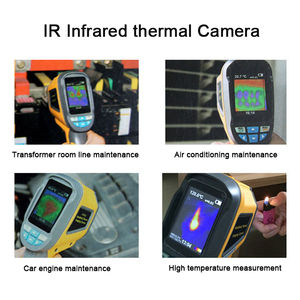 <strong>HTI</strong> HT-02D <strong>Thermal</strong> <strong>Camera</strong> 2.4 Inch High-Resolution Color Screen Infrared Imager with Full Viewing Angle for Industrial Use
