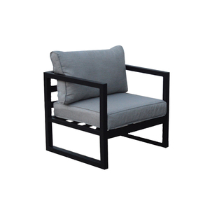 <span class=keywords><strong>Set</strong></span> Divano da <span class=keywords><strong>Giardino</strong></span> Uplion in Metallo e Alluminio a 4 Posti con Cuscini Grigi, <span class=keywords><strong>Set</strong></span> da Esterno Impermeabile per il Tempo Libero - Product Image 4