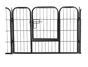 Galvanized Heavy Duty <strong>Dog</strong> Friendly <strong>Large</strong> Space Wire Mesh Kennels Customized Outdoor Pet <strong>Play</strong> Cage <strong>Pens</strong> - Product Image 2