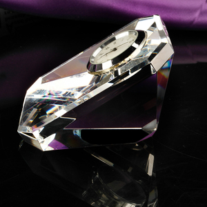 Venta caliente Fabricante personalizado moda creativa K9 cubo de cristal relojes de <span class=keywords><strong>diamantes</strong></span> artesanías decorativas de cristal - Product Image 5