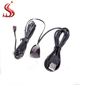 Inframerah Remote Control Kabel IR receiver + IR emitter + usb adapter untuk IR Extender kabel