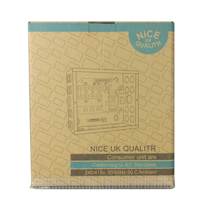 Hot Selling Metal Fire Rated 380V 100A 6way Sockets Indoor Use Electrical Distribution <strong>Box</strong> Consumer <strong>Unit</strong> AW-s-6ways - Product Image 6