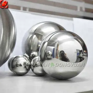 Inox球球200毫米，250毫米，镜面镀铬凝视不锈钢DY-钢球300系列Aisi，astm焊接CN;GUA运动ISO