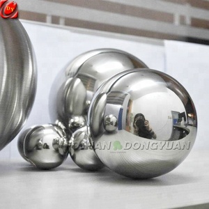 Bola esférica de inox 200mm, 250mm, cromado espelhado, olhando, aço inoxidável DY-STEEL bola 300 series aisi, soldagem de aço inoxidável cn; gua sports iso