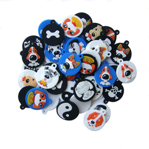 Label ID Hewan Peliharaan Lucu Grosir Kalung Kalung Anjing dan Kalung Personalisasi Kucing - Product Image 1