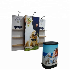 Stan Pameran Dagang Portabel, 20ft 30ft Aluminium Modular Standar Stan Pameran Berdiri