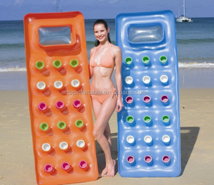 Nước Hồ Bơi Rider Dành Cho Người Lớn Nhựa <span class=keywords><strong>Float</strong></span> Ghế Phòng Chờ <span class=keywords><strong>18</strong></span>-Lỗ Khay Nệm Không Khí Cho Bán - Product Image 1