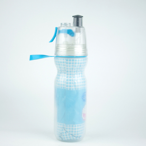 Nouveau Pressage Plastique Garder Froid Vélo Bouteille D'eau Avec Buse De Pulvérisation - Product Image 5