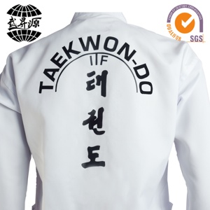 Uniformes de Taekwondo <span class=keywords><strong>ITF</strong></span> de Alta Calidad, Ropa de Artes Marciales y Ropa de Taekwondo para Entrenamiento y Competiciones - Product Image 6