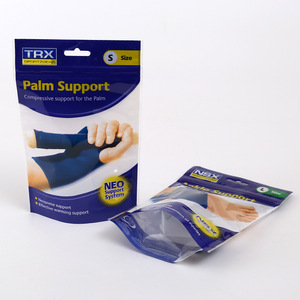 Impresión de plástico con <span class=keywords><strong>cierre</strong></span> hermético ropa interior bolsa de embalaje de plástico transparente ropa interior bolsa - Product Image 6