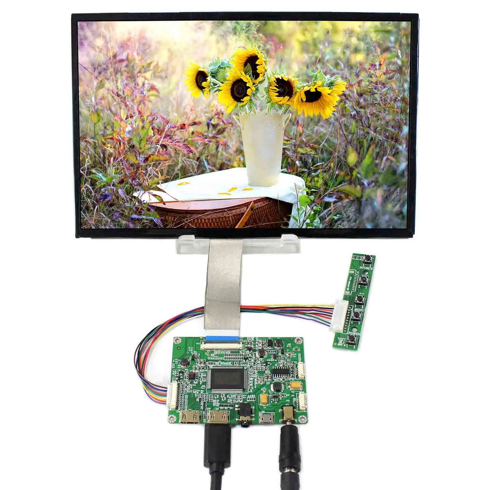 10,1 zoll 2560x1600 2 K 1440p HD screen-monitor IPs DLP projektor LCD und fahrer bord 3D drucker DIY kit