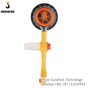Rotary Microfiber Cleaning Sikat Dapat Dilepas dan Dapat Diperpanjang Sikat Garden <span class=keywords><strong>Hose</strong></span> Spray Nozzle Semprot Cuci Mobil Sikat Kit