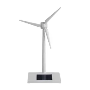 Gelsonlab HSTM-001 Mini Solar energy windmill toy Desktop Wind Turbine Model Solar Powered Windmills for Education Toy