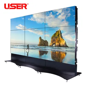 3X3 Narrow Bezel 49 Inch Lcd Video Wall Đối Với Hiển Thị Thương Mại