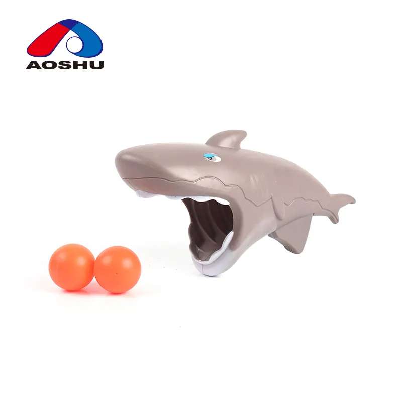 Top Plastic Shark shooting gun toy/China Bullet gun toy with eva ball for kids