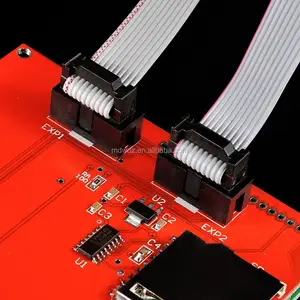 LCD Graphic Smart Display Controller module with connector adapter & cable for RepRap RAMPS 1.4 3D Printer kit