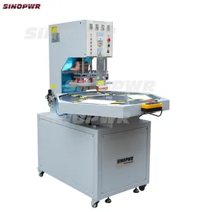 Round table HF pvc fabric plastic sealing hf welder machine