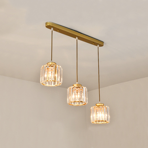 Ristorante piccolo bar <span class=keywords><strong>classico</strong></span> lampade a sospensione oro personalizzato <span class=keywords><strong>moderno</strong></span> led <span class=keywords><strong>lampadario</strong></span> di cristallo di sala da pranzo di casa - Product Image 2