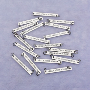 Etiquetas Grabadas Personalizadas con Logotipo Religioso en Latón, <span class=keywords><strong>Mini</strong></span> Colgantes de Oro, Plata y Bronce para Regalos Empresariales, Joyería y Pulseras - Product Image 5