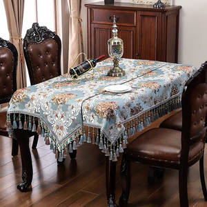 Tovaglia rotonda in poliestere 100% <span class=keywords><strong>per</strong></span> matrimoni tessuto di pizzo con belle foglie di Design tessuto pittura idee sulla copertura del tavolo - Product Image 2