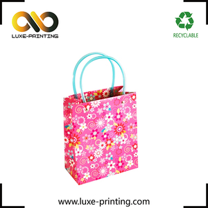 Bolsa de asa de cuerda mini <span class=keywords><strong>tiendas</strong></span> de regalos de papel de las pestañas de plástico transparente - Product Image 1